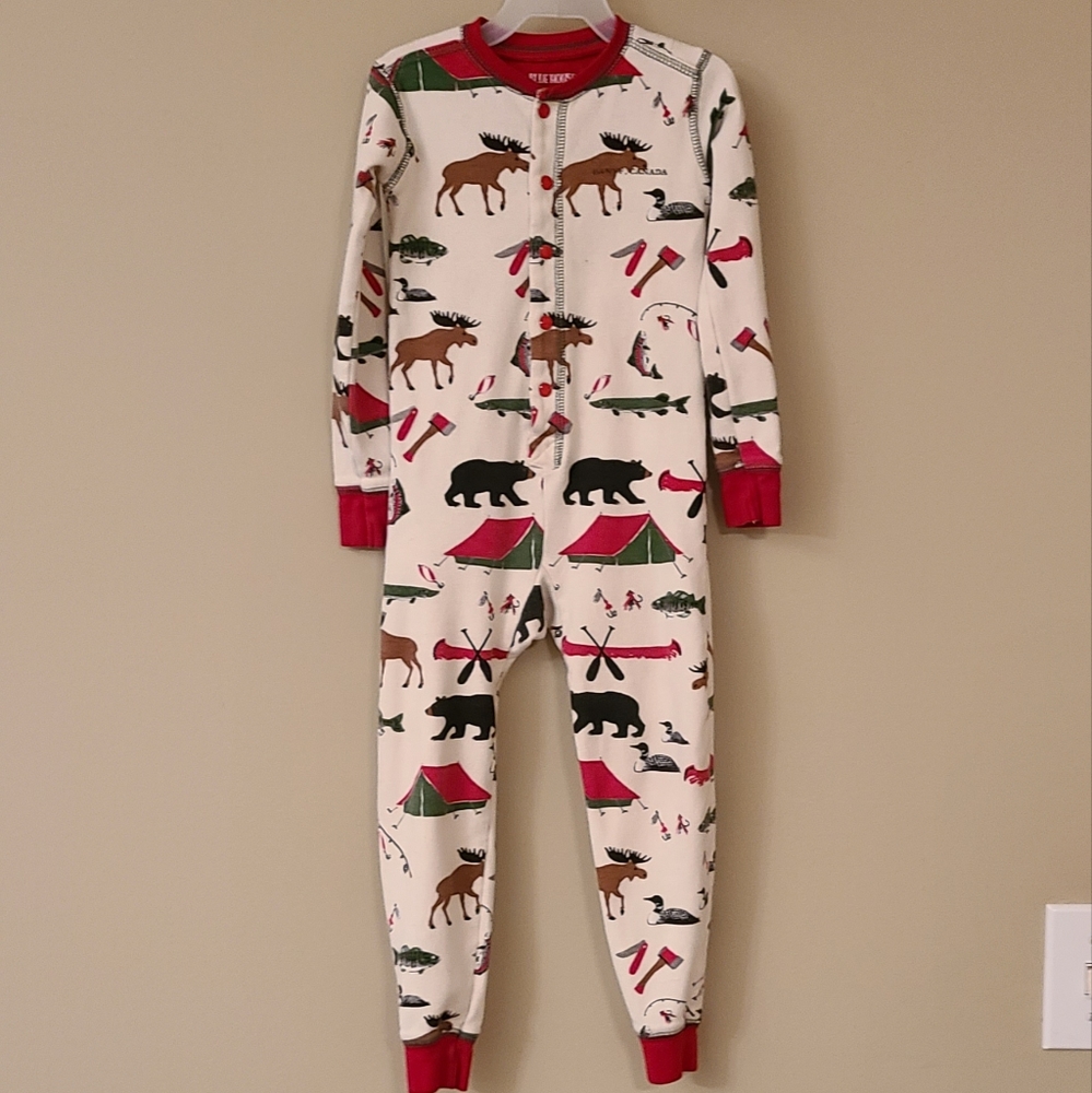 Little Blue House snug fitting snap front footless footie/sleeper